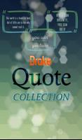 Drake Quotes Collection poster