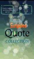 Euripides Quotes Collection Plakat