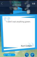 Kurt Cobain Quotes Collection imagem de tela 3