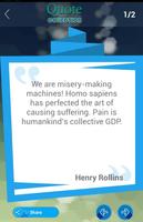 برنامه‌نما Henry Rollins Quotes عکس از صفحه