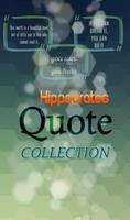 Hippocrates Quotes Collection Affiche