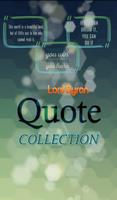 Lord Byron Quotes Collection ポスター