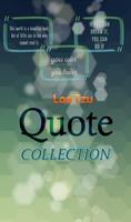 Lao Tzu  Quotes Collection poster