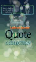 LeBron James Quotes Collection Plakat