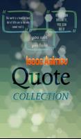 Isaac Asimov Quotes Collection poster