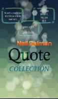 Neil Gaiman Quotes Collection โปสเตอร์