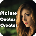 Picture Quotes Creator أيقونة