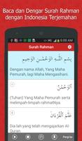 برنامه‌نما Surah Rehman Bahasa Indonesia عکس از صفحه