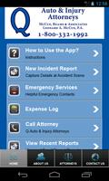 Q Law Accident App capture d'écran 1