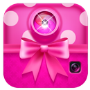 Cute Girl Pink Collage Photo Editor APK
