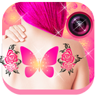 💟Tattoo Me: Girls Tattoo Design &Tattoo Simulator ícone