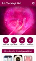 ♛ Fortune Teller Magic Crystal Ball ♛ Affiche