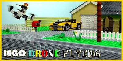 Gemser Lego Drone Flying الملصق