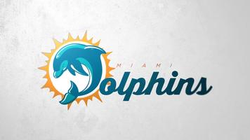 Miami Dolphins Wallpaper Affiche