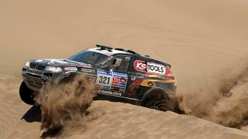 Cars For Dakar Rally Wallpaper Affiche