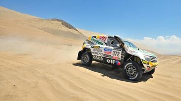 Dakar Desert Rally Car Wallpaper capture d'écran 2