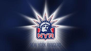 New York Rangers Wallpaper Affiche