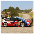 Rally Racing Car Wallpaper أيقونة