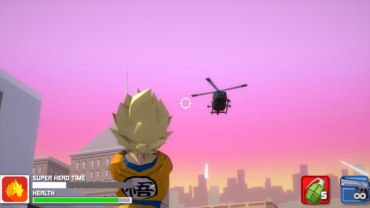 Super Saiyan Goku Vs Gangster Crime City Battle For Android - jugando a criminal vs swat en roblox en espa#U00f1ol youtube