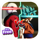 Jiren Vs Goku "The Grey Vs Ultra Instinct" Zeichen