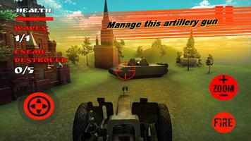Russian Artillery Simulator 3D पोस्टर