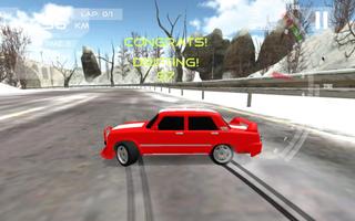 Russian Car Drift Simulator captura de pantalla 3