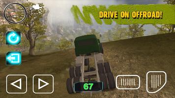 Russian Driver Truk Zil 3D-poster