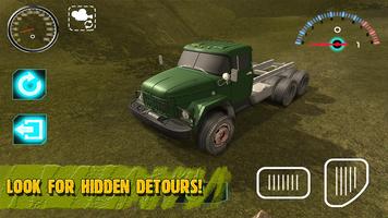 Russian Driver Truk Zil 3D اسکرین شاٹ 1