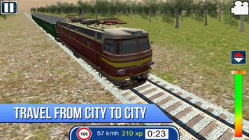 Russian Train Simulator 3D syot layar 2