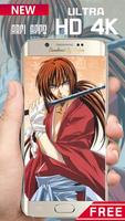 Rurouri Kenshin Samurai Wallpaper HD 스크린샷 2