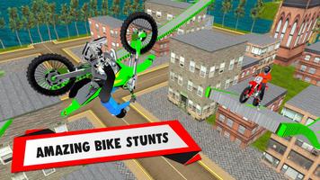 Real Stunt Biker 3D: Bike Tricks Master 2018 poster