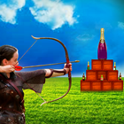 Bowmaster Bottle Shooting: Archery King آئیکن