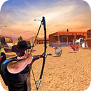 Huhn-Jagd 2018: Bogenschießen-Röster-Schießen 3D APK