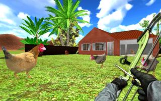 Chicken Hunting 2018: Archery Roaster Shoot 3D اسکرین شاٹ 2