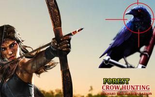 Forest Crow Hunting 2018 Archery Hunter Simulation الملصق