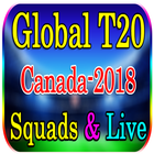 Schedule of Global T20 Canada 2018-icoon