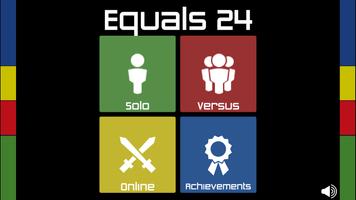 Equals 24 الملصق