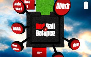 Red Ball Balance ポスター