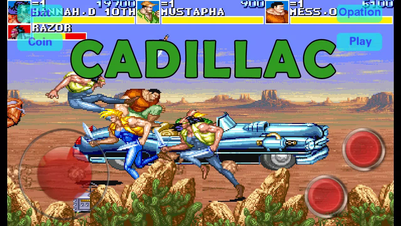 Baixe Code Cadillacs and dinosaurs arcade no PC