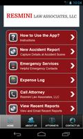 Accident App Resmini Law Screenshot 1