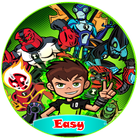 how to draw easy ben 10 ไอคอน