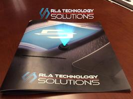 RLA Technology Solutions AR الملصق