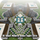 Map RS Smart Modern House Super Ultra  Minecraft APK