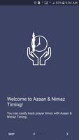 Azan & Nimaz Timing plakat
