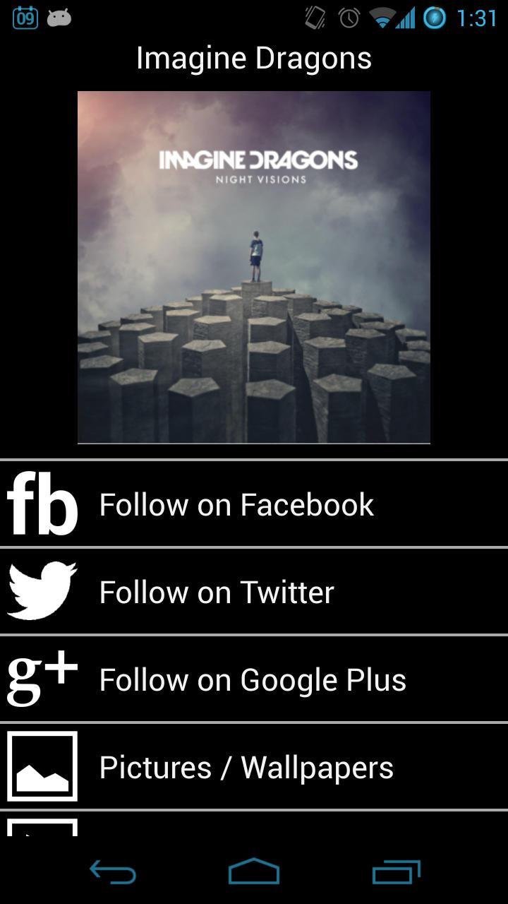 Imagine Dragons Fan App 2