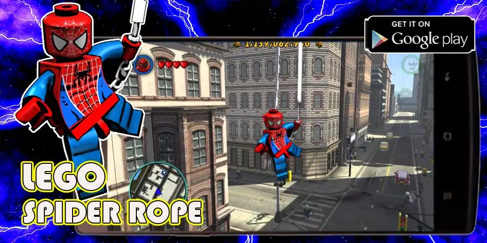 Swingwall LEGO Spider Rope Hero for Android - APK Download