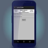 Lyrics Finder for Android captura de pantalla 2