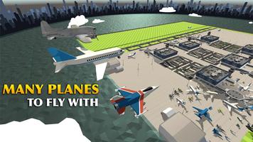 Toon Plane Landing Simulator Cartaz