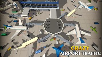 Toon Plane Landing Simulator imagem de tela 1