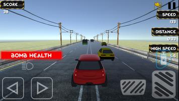 Racing Car Game Bomb capture d'écran 2